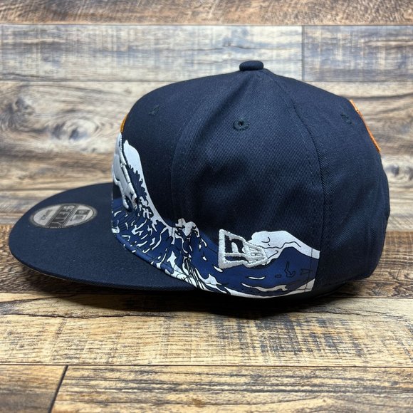 NFL Denver Broncos Mens Baseball Hat Navy Snapback Adjustable 59Fifty Football - Picture 3 of 8